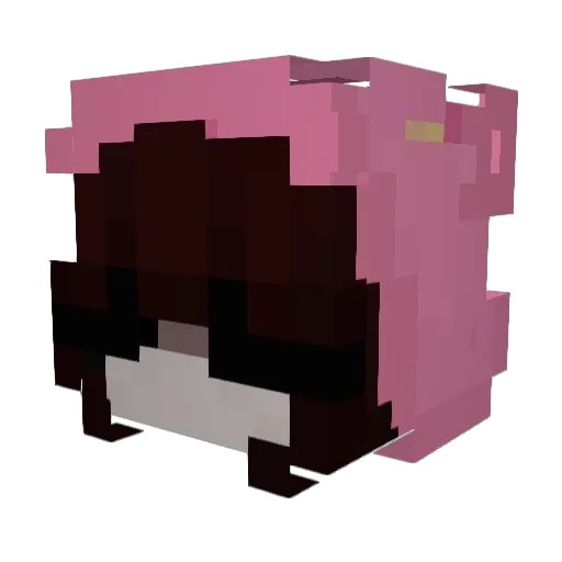 snape1412 Minecraft avatar head, 3D render