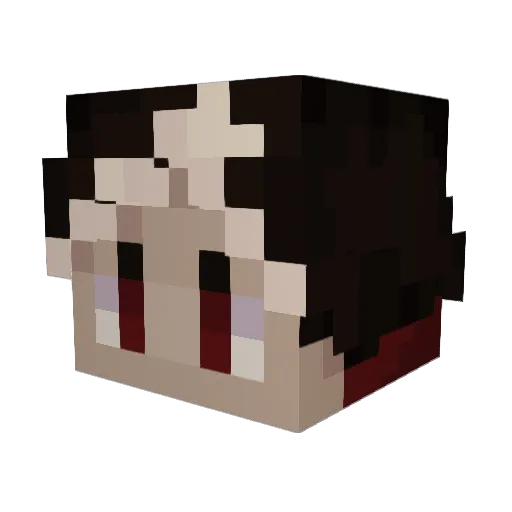 snarburst Minecraft avatar head, 3D render