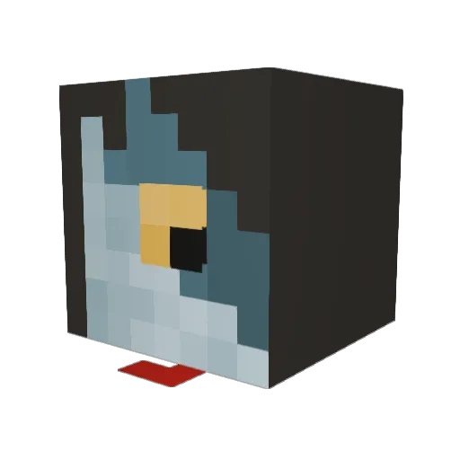 snawful999 Minecraft avatar head, 3D render