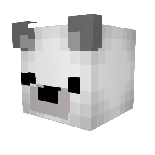snazmaz Minecraft avatar head, 3D render