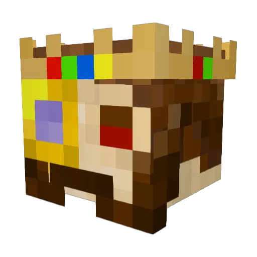 snazzy117 Minecraft avatar head, 3D render
