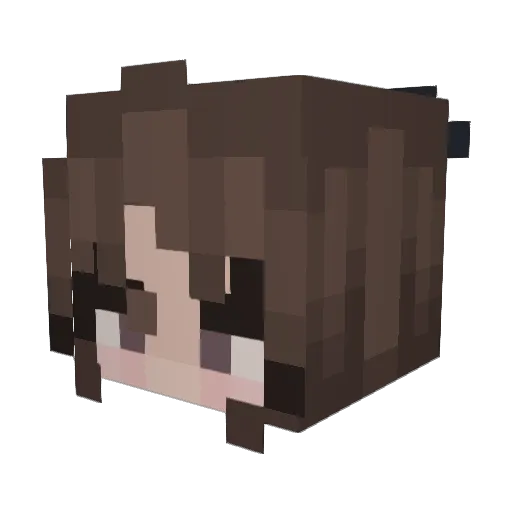 snazzynat Minecraft avatar head, 3D render