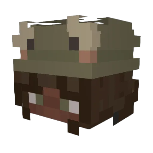snazzzymc Minecraft avatar head, 3D render