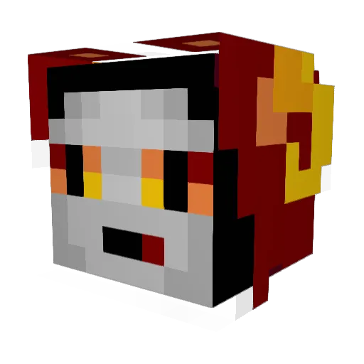 snc1998 Minecraft avatar head, 3D render