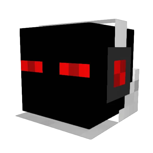 sneakwolf Minecraft avatar head, 3D render