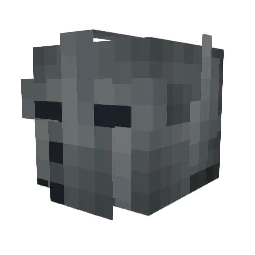 sneakybandit Minecraft avatar head, 3D render