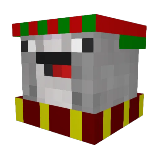 sneakyfreaky2000 Minecraft avatar head, 3D render