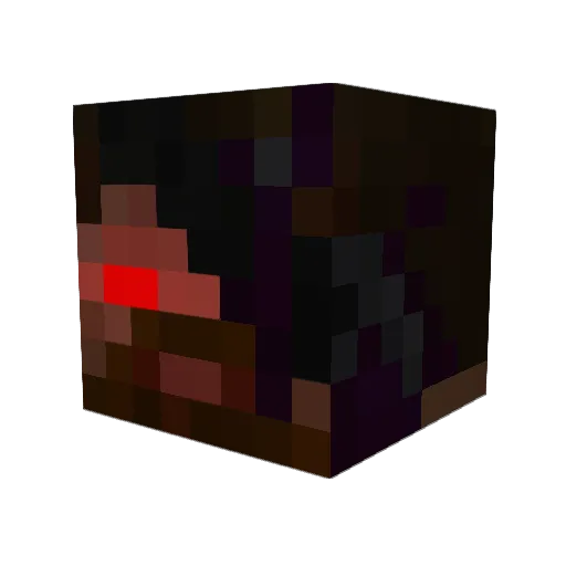 sneakymarco Minecraft avatar head, 3D render