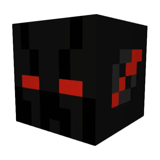 sneakysay Minecraft avatar head, 3D render