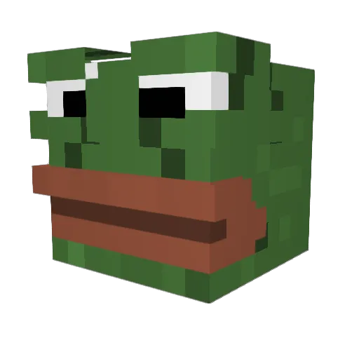 sneakysimp69 Minecraft avatar head, 3D render
