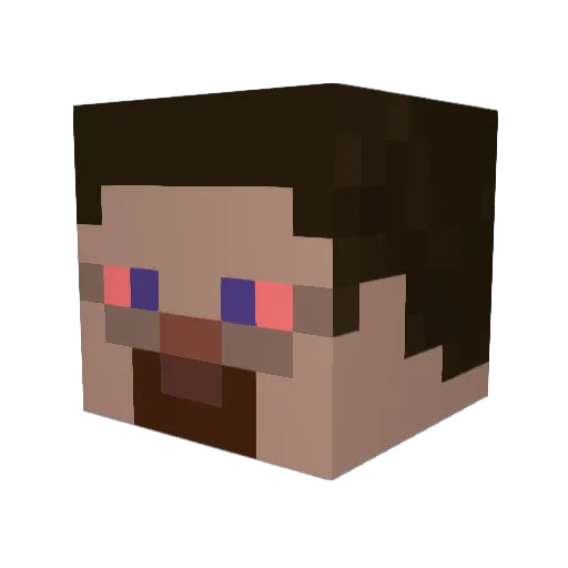 sneedthebasegod Minecraft avatar head, 3D render