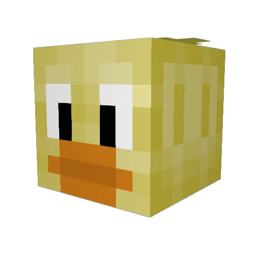 sneex4 Minecraft avatar head, 3D render