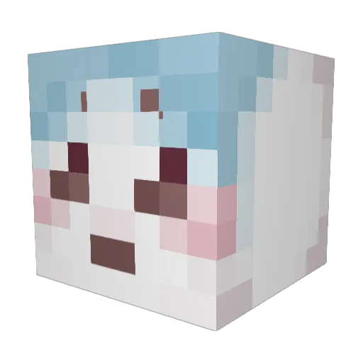 sneezy_sneazel Minecraft avatar head, 3D render