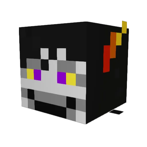 sneja24 Minecraft avatar head, 3D render