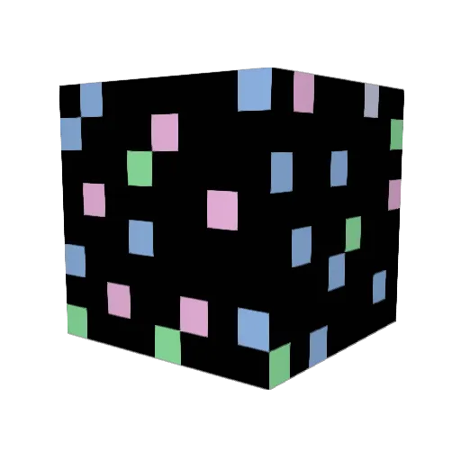 snezsi Minecraft avatar head, 3D render