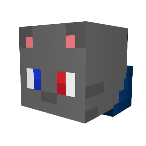sniffler_king Minecraft avatar head, 3D render