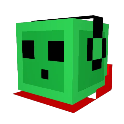 sniib235 Minecraft avatar head, 3D render