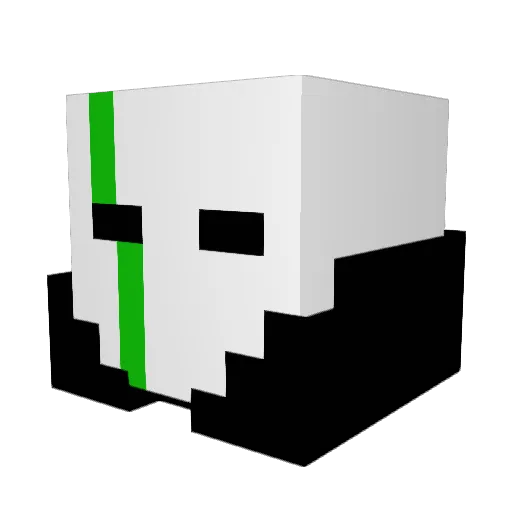 snikaz23 Minecraft avatar head, 3D render