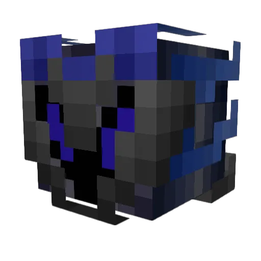 snikminer Minecraft avatar head, 3D render