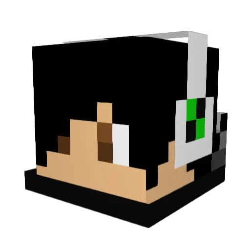 snipemaster246 Minecraft avatar head, 3D render
