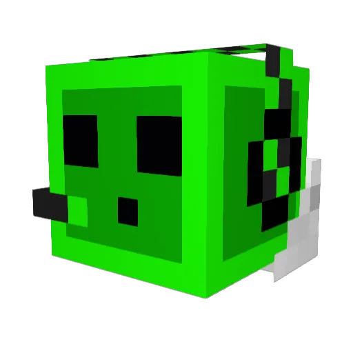 sniper165 Minecraft avatar head, 3D render