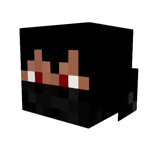 sniper321123 Minecraft avatar head, 3D render