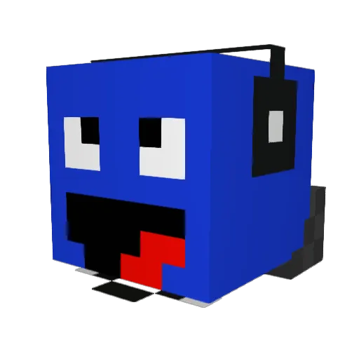 sniper65 Minecraft avatar head, 3D render