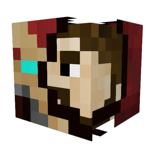 sniper_bd Minecraft avatar head, 3D render