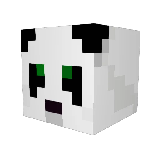 sniperking101 Minecraft avatar head, 3D render