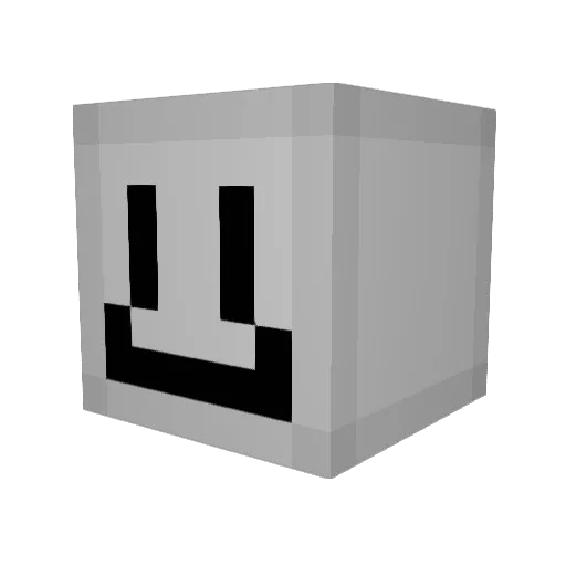 sniperpersonguar Minecraft avatar head, 3D render