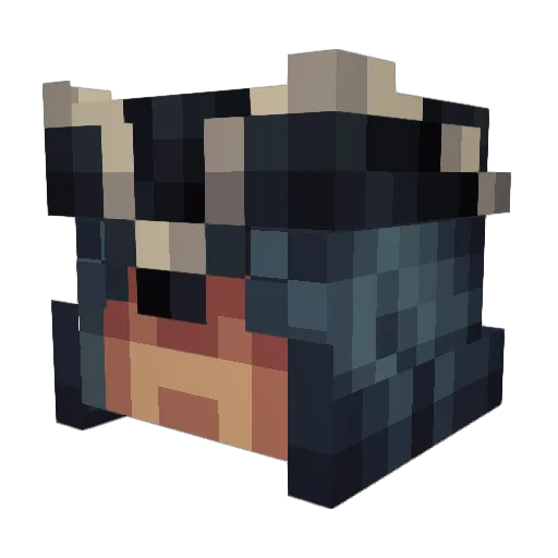 snipershotmax Minecraft avatar head, 3D render