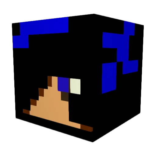 snipersrule007 Minecraft avatar head, 3D render