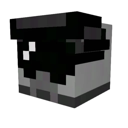 snipeytje Minecraft avatar head, 3D render