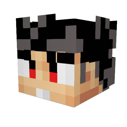 snipezxlegit Minecraft avatar head, 3D render