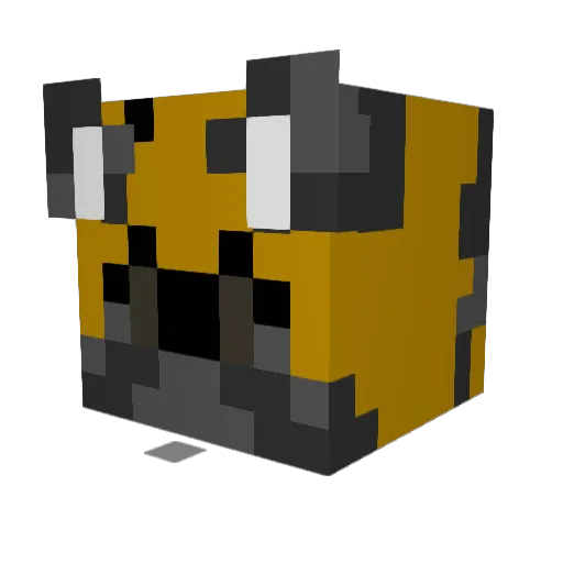 snippybasket55 Minecraft avatar head, 3D render