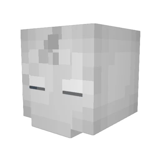 snitvuncrumbanan Minecraft avatar head, 3D render