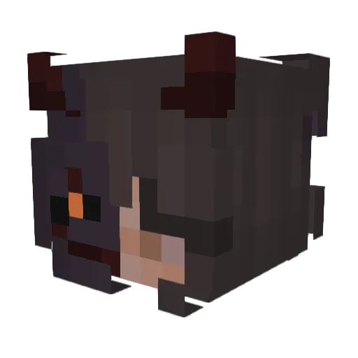 snoekkkk Minecraft avatar head, 3D render