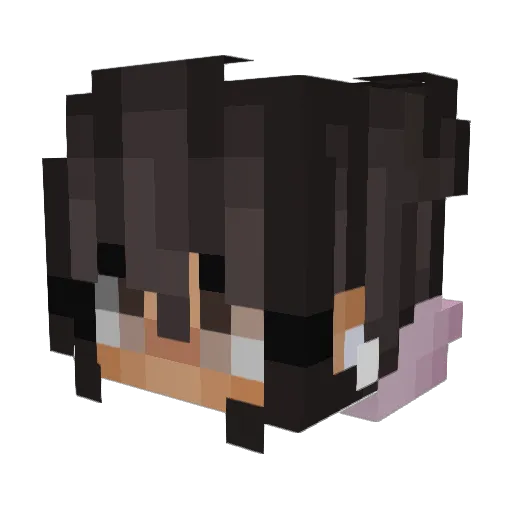 snofun Minecraft avatar head, 3D render