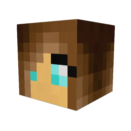 snoman63 Minecraft avatar head, 3D render