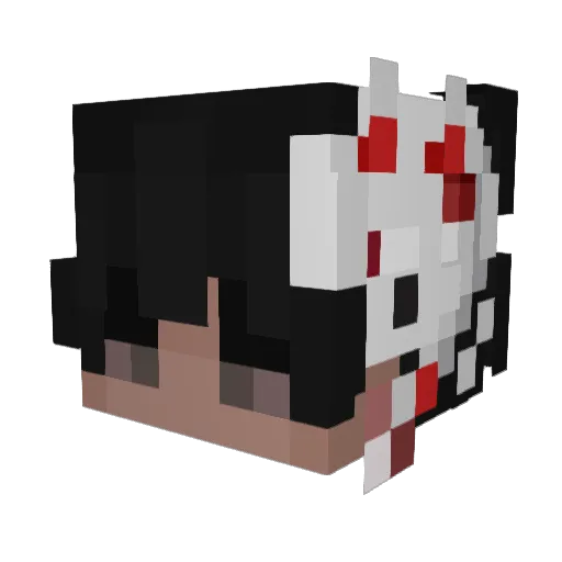 snooki144 Minecraft avatar head, 3D render