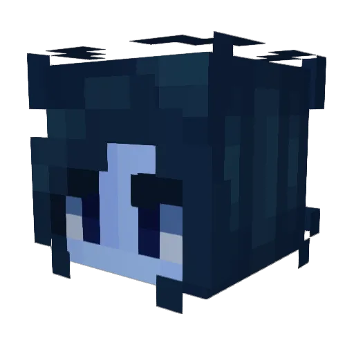 snoood Minecraft avatar head, 3D render