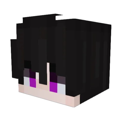 snoopclaude Minecraft avatar head, 3D render