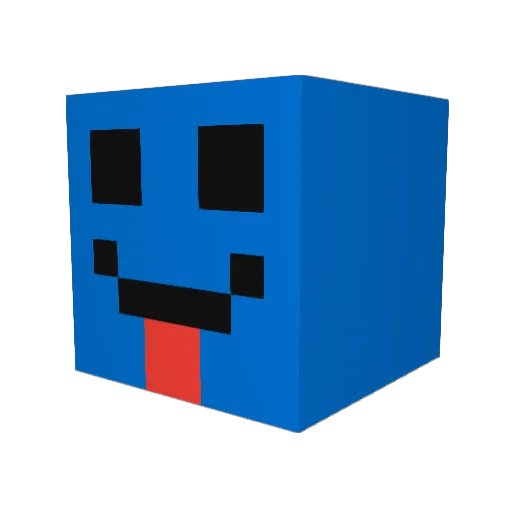 snoopy530 Minecraft avatar head, 3D render