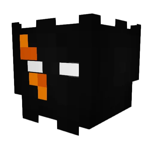 snoowdeus_ Minecraft avatar head, 3D render