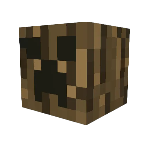 snork3333 Minecraft avatar head, 3D render
