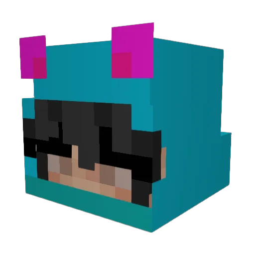 snorlax_com Minecraft avatar head, 3D render