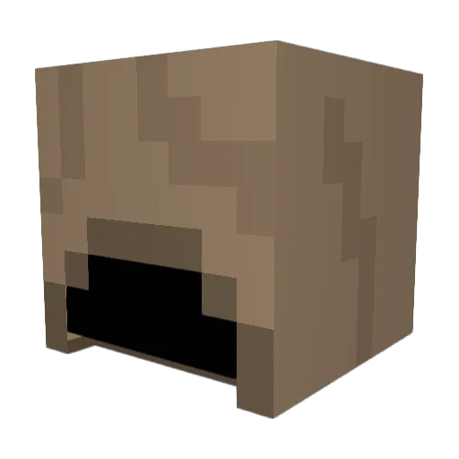 snoro0416 Minecraft avatar head, 3D render