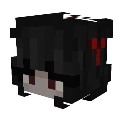 snottygothic Minecraft avatar head, 3D render