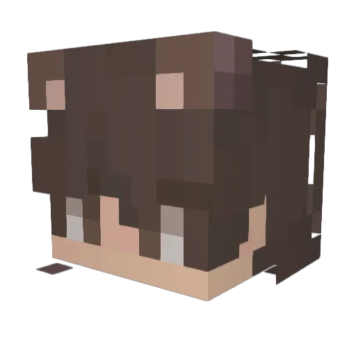 snovigel12 Minecraft avatar head, 3D render