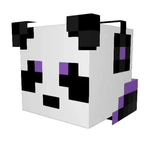 snovsker_ Minecraft avatar head, 3D render